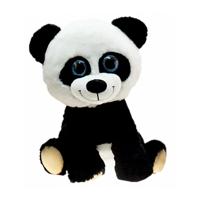 Pandabeer knuffel zittend - 30 cm - Panda knuffeldier pluche - beren knuffels