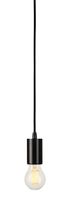 FITU E27 pendelarmatuur zwart 1xE27