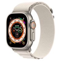 Apple Watch Ultra/8/SE (2022)/7/SE/6/5/4 Alpine-bandje MQE73ZM/A - 49mm, 45mm, 44mm - L (Geopende verpakking - Uitstekend) - Sterrenlicht
