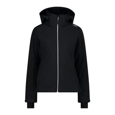 CMP Zip Hood Wintersportjas Dames Nero D40