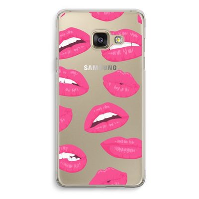 Bite my lip: Samsung Galaxy A3 (2016) Transparant Hoesje