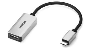 Marmitek 08369 video kabel adapter 0,15 m USB Type-C HDMI Zwart, Zilver