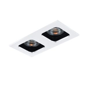 Inbouwspot BWS Kiana 2 LED 2-Lichts 20x10x9 cm 575Lm 7W Wit