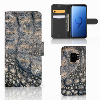 Samsung Galaxy S9 Telefoonhoesje met Pasjes Krokodillenprint - thumbnail