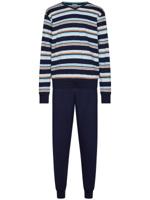 Katoenen heren pyjama strepen