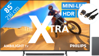 Philips The Xtra 85PML9009 - QD Miniled (2024) + Soundbar + Hdmi kabel