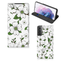Samsung Galaxy S21 Plus Smart Cover Dogwood Flowers - thumbnail