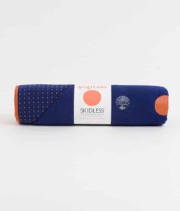 Manduka Yogitoes Skidless Yoga Handdoek - Chakra Blue