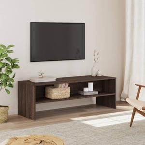 Tv-meubel 120x40x40 cm bewerkt hout bruin eikenkleurig