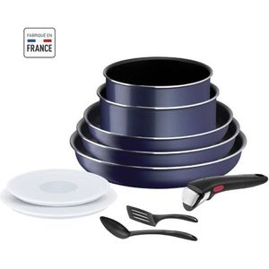 TEFAL L1579102 Ingenio Easy Cook N Clean keukengerei 10 stuks - Alle branders behalve inductie