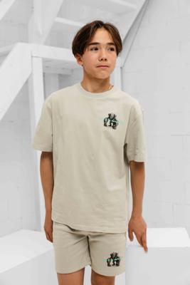 Black Bananas 3D Convoy T-Shirt Kids Lichtgrijs - Maat 152 - Kleur: Lichtgrijs | Soccerfanshop
