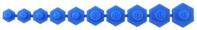 Gedore Set Inzet-Magneten | Voor Dop- en Sleutels 10-19 Millimeter | 10-Dlg - 3468941