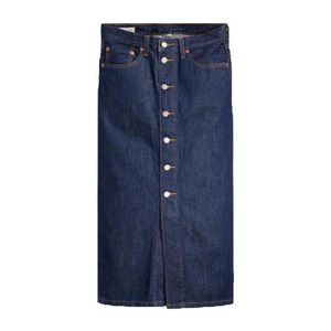 Levi's rok BUTTON FRONT MIDI SKIRT juniper ridge Levi's rok BUTTON FRONT MIDI SKIRT juniper ridge