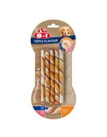 8in1 8in1 Triple Flavour Sticks Snack 10st