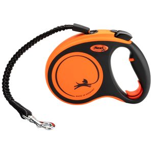 flexi Rollijn Xtreme Tape Leash, zwart-rood, Maat: M 5m