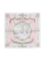 Atelier Choux couverture Tapestry en coton biologique - Rose