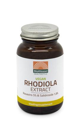 Mattisson Rhodiola extract 5% rosavins vegan