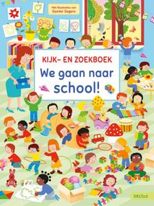 We gaan naar school! (Kartonboek)