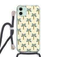 Paradise: iPhone 11 Transparant Hoesje met koord