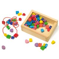 Small Foot houten rijg kralen, 84st.