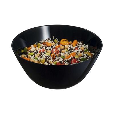 Saladekom Luminarc Zelie Zwart Glas