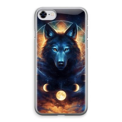 Wolf Dreamcatcher: iPhone 8 Transparant Hoesje