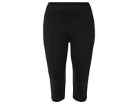 esmara Dames capri-legging (L (44/46), Zwart)