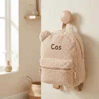 Rugzak Prêt Ridge and Row Teddy Berenoortjes Beige