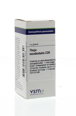 VSM Thuja occidentalis C30 (4 gr)