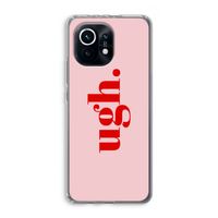 Ugh: Xiaomi Mi 11 Transparant Hoesje