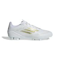 adidas F50 League Gras Voetbalschoenen (FG) Wit Goud - thumbnail