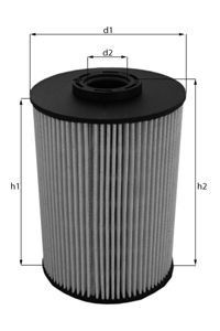 Brandstoffilter KX211D