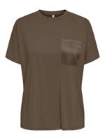 Only Onlfree S/s Pocket Top Jrs Tops En Singlets Canteen