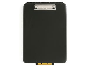 Seco SE-SC1517-BLK Klembord A4 Zwart Met Opbergvak. Slimline