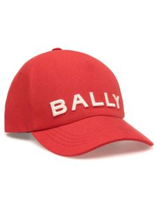 Bally casquette à logo brodé - Rouge