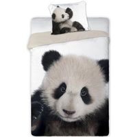 Non- Dekbedovertrek panda 140x200/70x80