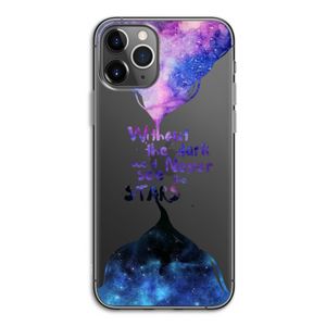 Stars quote: iPhone 11 Pro Transparant Hoesje