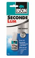 Bison Secondelijm Met Kwast Crd 5G*12 Nl - 1490276 - 1490276 - thumbnail