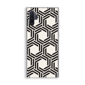 Geometrisch patroon: Samsung Galaxy Note 10 Plus Transparant Hoesje