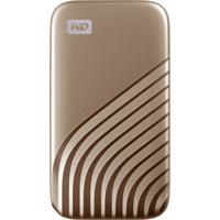 WD My Passport 1 TB Externe SSD harde schijf (2,5 inch) USB-C Goud WDBAGF0010BGD-WESN