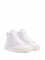 Giuseppe Zanotti baskets montantes Blabber à effet peau de crocodile - Blanc
