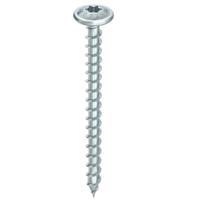 HECO TOPIX-plus tellerkopschroeven - verzinkt - 6x80 mm - T30 - voldraad - 100 st - thumbnail