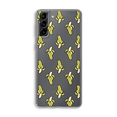 Bananas: Samsung Galaxy S21 Plus Transparant Hoesje