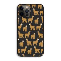 Alpacas: iPhone 12 Pro Max Biologisch afbreekbaar hoesje