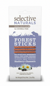 Selective Naturals Forest Sticks with Blackberry & Chamomile 4x60 g - Supreme