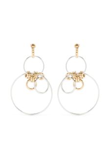 ISABEL MARANT boucles d'oreilles Stunning à design bicolore - Argent