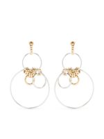 ISABEL MARANT boucles d'oreilles Stunning à design bicolore - Argent