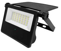 LED Solar Bouwlamp 10W 6000K IP65 zwart - 5017360