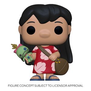 Lilo & Stitch POP! Disney Vinyl Figure Lilo w/Scrump 9 cm