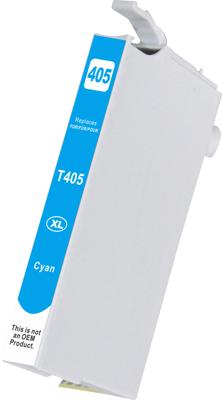 Huismerk Epson 405XL cartridge cyaan